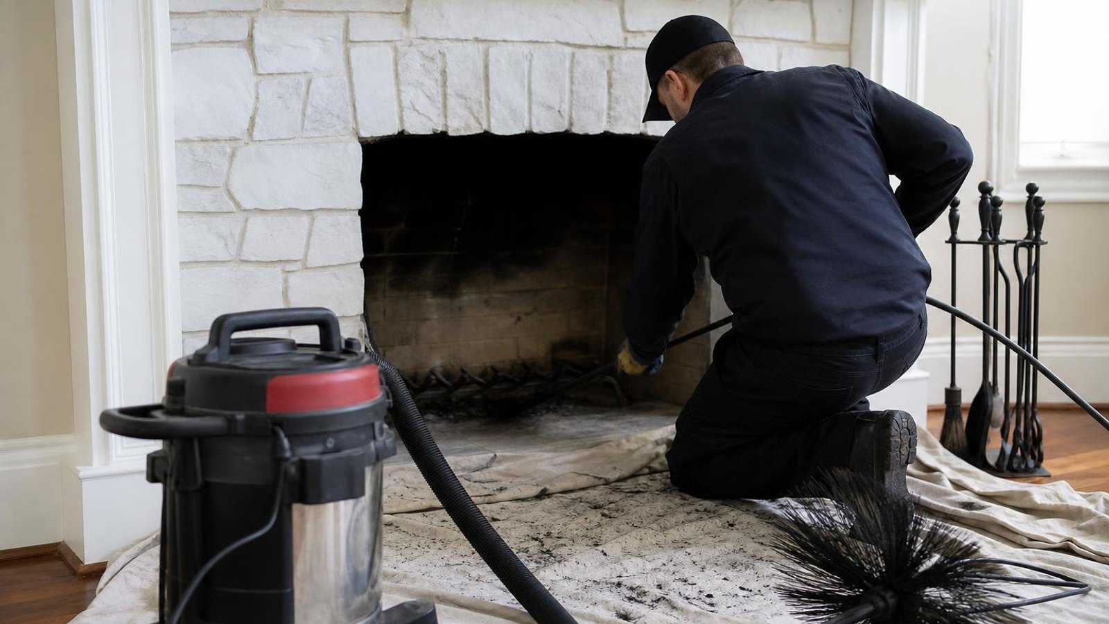Practical chimney sweep & inspection in Medina